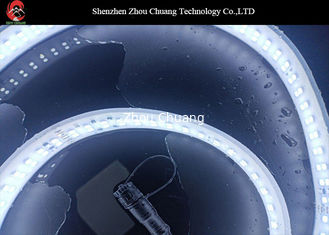 China DC24V Double row LED strip light for industrial underground tunneling white color SMD5050 120LEDs / M supplier