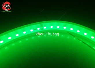 China Green color 72LED/M DC36V 0.2W/M LED strip lights for emergency lighting outdoor lighting supplier