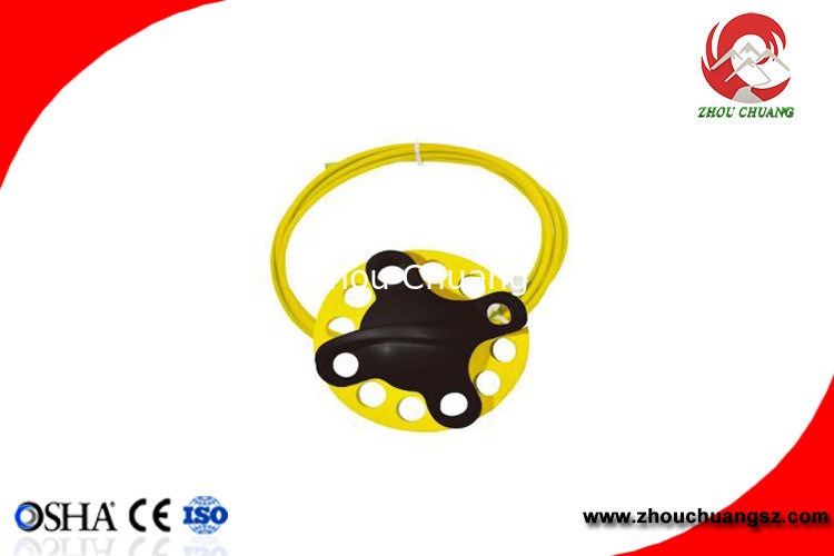 Universal Wheel Type Cable Lockout Tag Out Device Ideal Safety Lock ...