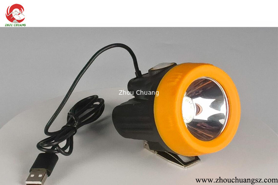 Kl2.5LM - C LED miner cap lamp with charging indication small size and easy to carry supplier