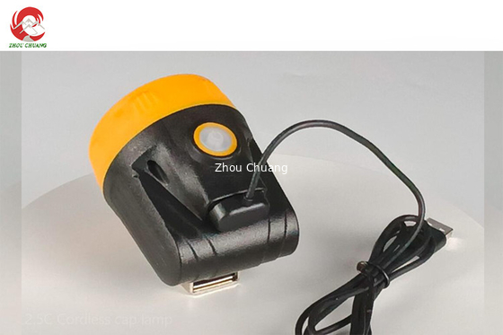 LED safety cap lamp light weight and portable 10000lux 3.7V 15 hrs working time supplier