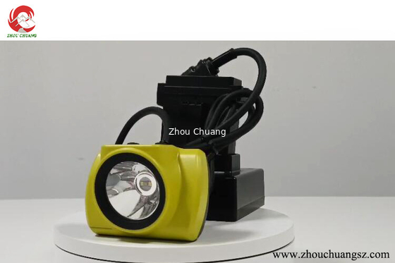 25000lux Strong brightness GL6-D LED Corded Mining Cap Lamp Lithium battery waterproof IP68 supplier