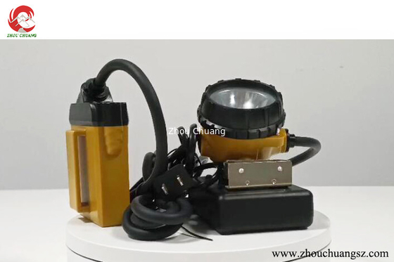 Mining hard hat LED Cap Lamp 25000LUX strong luminous flux long battery life for mining use supplier