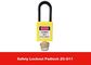 Osha 38mm Nylon Non - Conductive Brass Cylinder Safety Lockout Padlocks supplier