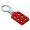 37g Lightweight Aluminum LOTO Hasp with 25mm   Lock Shackle Safety Lock Out supplier