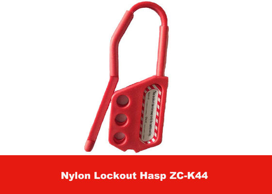 Newest Designed Small Nylon Security Locko Out Hasp , 3 pcs Padlocks Available supplier