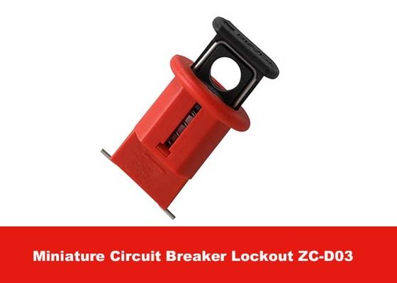 Nylon Material Compact Pin Out Wide Small Safety Circuit Breaker Lockout supplier