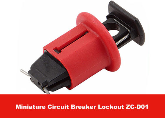 7G POS Red Effective Nylon PA  Miniature Circuit Breaker Lockout supplier