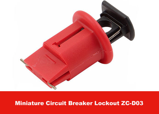 Nylon Material Compact Pin Out Wide Small Safety Circuit Breaker Lockout supplier