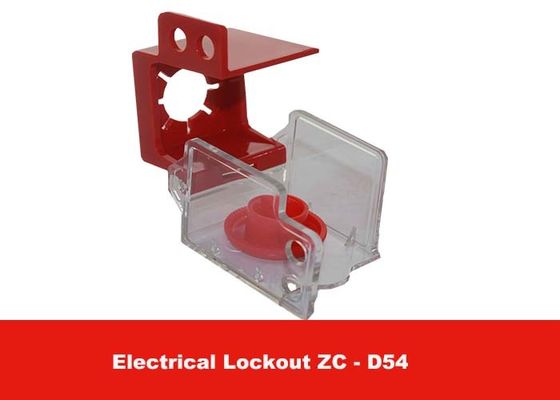 Glass Resin PC Material Emergency Stop Breaker Lockout Can Fit 30MM ( Can OEM ) supplier