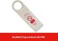 Customized 75g ABS White Safety Lockout Scaffolding Tags for Chemical Industrial supplier
