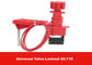 533G Industrial PA T - Handles Universal Valve Lockout , Safety LOTO Equipment supplier