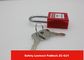 38mm Steel Shackle Red ABS Body Xenoy Security Padlocks with different key system Lockout supplier
