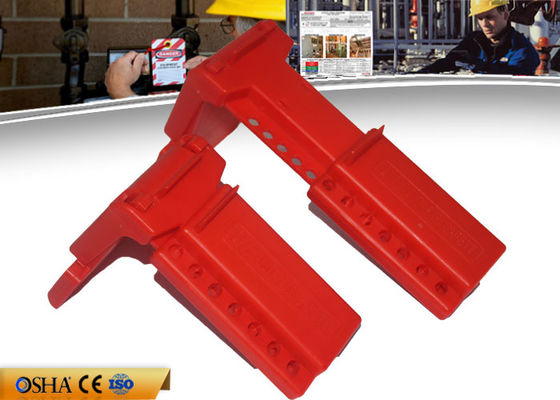 ZC-F06 180g Tough Durable Plastics Valve Lockout  Suitable with 13 Mm  To 70 Mm Pipe supplier