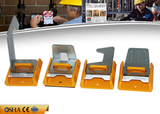 Yellow Industrial Circuit Breaker Lockout Steel Sheet Multi Function supplier