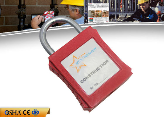 ABS Xenoy Safety Lockout Padlocks 20 Mm Mini Steel Shackle With Masterkey supplier