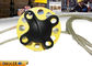 Cable Safety Lock Out With 185g Weight ABS Material 2m Cable Steel Body supplier