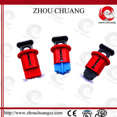 Using nylon PA mini breaker lockout miniature circuit breaker lockout supplier