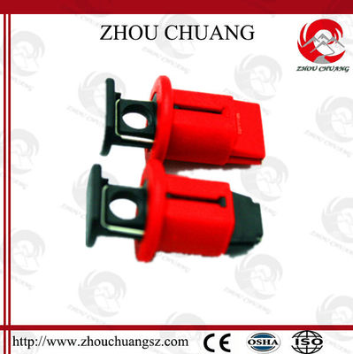 Using nylon PA mini breaker lockout miniature circuit breaker lockout supplier