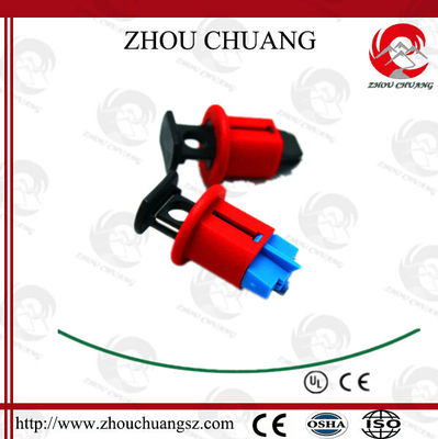 Using nylon PA mini breaker lockout miniature circuit breaker lockout supplier