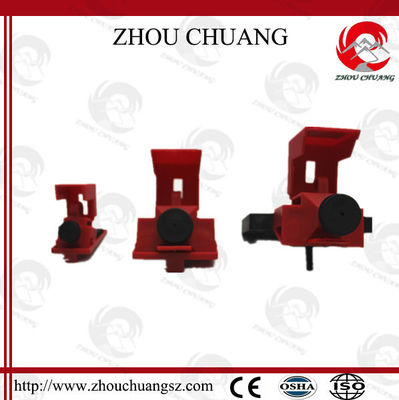 Large Size Clamp-On Circuit Breaker Lockout For 480V - 600V Circuit Breaker supplier