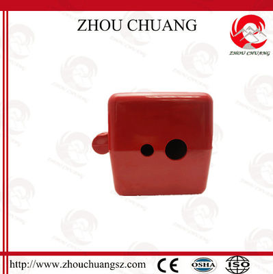 ZC-D31 Polystyrene Electrical Plug Lockout , 110V / 220V / 550V Plug Lock supplier