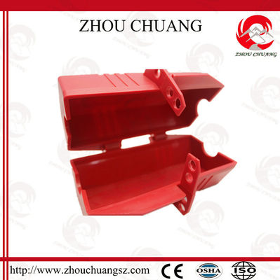 ZC-D31 Polystyrene Electrical Plug Lockout , 110V / 220V / 550V Plug Lock supplier