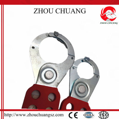 25mm 38mm  Nylon PA Body  Shackle Safety Lockout Hasp with Hook supplier