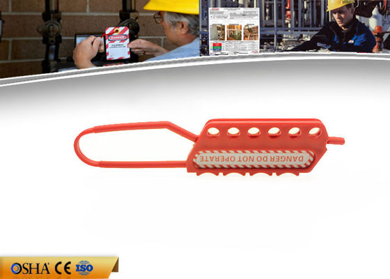 PP 6pcs Padlock available Nylon Lockout HASP for explosion -proof environment supplier