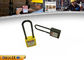 76mm Long Shackle Safety Lockout Padlocks with Colorful Bodies supplier