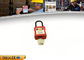 38mm Nylon Shackle ABS Body Safety Lockout Padlocks with Master Keys supplier