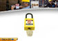 Durable Non-conductive PA Bady Xenoy Safety Lockout Padlocks with PVC tagout supplier