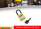 38mm Nylon Insulation Shackle Safety Lockout Padlocks Keyed Alike Master Key supplier