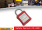 25mm Shackle Mini Xenoy Permanent Back Label Safety Lockout Padlocks supplier