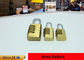 Brass Bady Four Wheel Combination Lock Safety Lockout Padlocks supplier