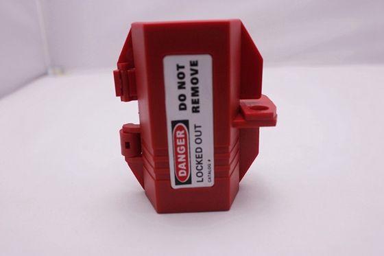 56g Rugged Polypropylene  Elecctrical Peneumatic Circuit Breaker Lockout For 110V plug supplier