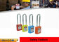 76MM Long Steel Shackle ABS Xenoy  Body Master Keyed Safety Lockout Padlocks supplier