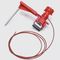 PA body Red Security Remote Controal Universal Valve Lockout with Two Arm supplier