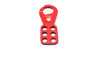 ABS Cover Nylon PA Bady Red Steel Economic Safety Lockout Hasp supplier