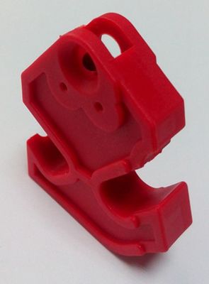 1 Lock PVC Circuit Breaker Lockout Use for short 7mm handle Switch Breaker Lockout Device supplier