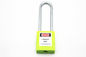 Customzied 76mm Long Steel Shackle Xenoy Safety Lockout Padlocks supplier