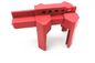 Plastic 2&quot;-8&quot; Red Adjustable Ball Valve Safety Lockout Device supplier