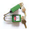Non-Conductive Nylon ABS Body Different Material Choose Shackle Safety Lockout Padlocks supplier