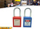38 mm Shackle Safety Lockout Padlocks , ABS Material Safety Padlock supplier