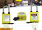OSHA Dust Proof Xenoy Padlock , Lightweight ABS Material Lockout Padlocks supplier
