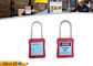 4mm Thin Stainless Steel Shackle Master Key Safety Lockout Padlocks supplier