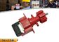Multi Purpose Red Valve Lock Out Industrial Steel Nylon Material supplier