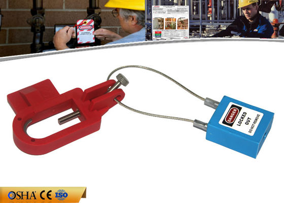 Multi- Functional Ultra Large Size Circuit Breaker Lock Out with 60g Weight supplier