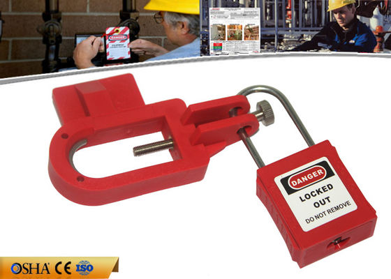 Multi- Functional Ultra Large Size Circuit Breaker Lock Out with 60g Weight supplier