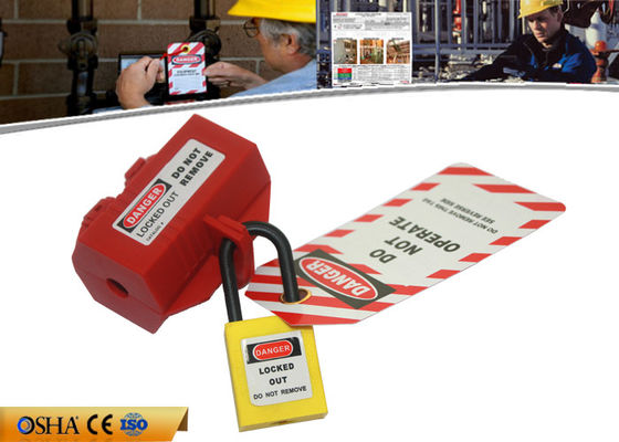 Certification CE 56g Rugged Polypropylene Safety  Electrical Pneumatic plug Lock Out supplier